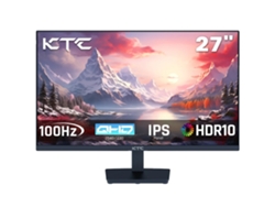 Monitor para juegos, resolución 2560x1440, frecuencia de actualización 100 Hz, KTC H27T27, enchufe europeo OEM
