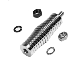 Antena Cb De 1/2 Pulgada Con Base De Resorte Y Luz De Bandera Para Camiones, Automóviles, Rzr, Utv Y Can-am.