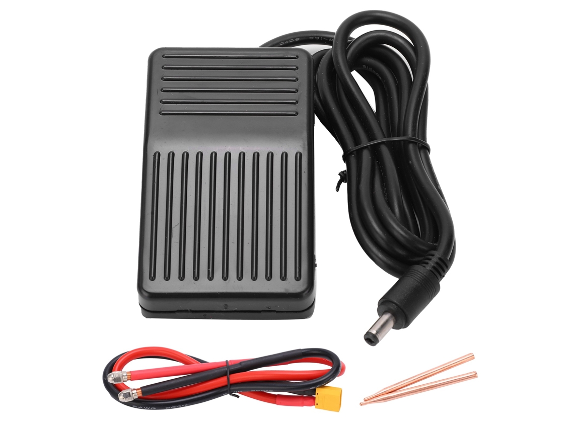 Kit De Pluma De Soldadura Punto Con Interruptor De Pie Para Soldador Portátil Diy Sqsw1