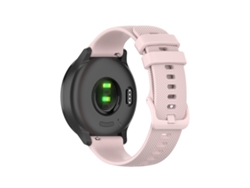 Bracelete Para Samsung Gear S3 Classic - Silicone Xadrez (22mm) - Rosa