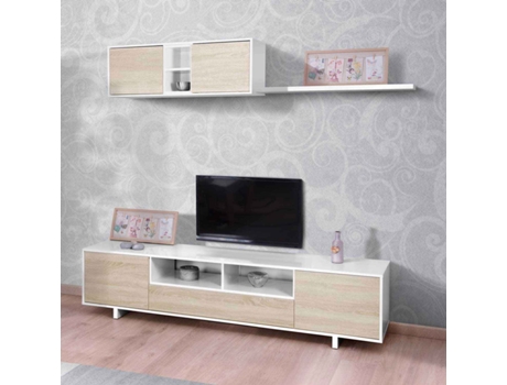 Mueble de TV LÚZETE (Blanco)