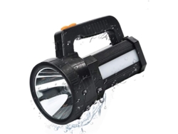 Linterna Led Recargable Impermeable Ipx4 11000 Lúmenes 9600mah 3 En 1 Para Camping Senderismo Con Cinta Y Cargador