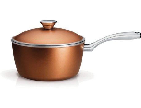 Olla TRAMONTINA Lyon para Inducción Dorado (20 cm - Aluminio)