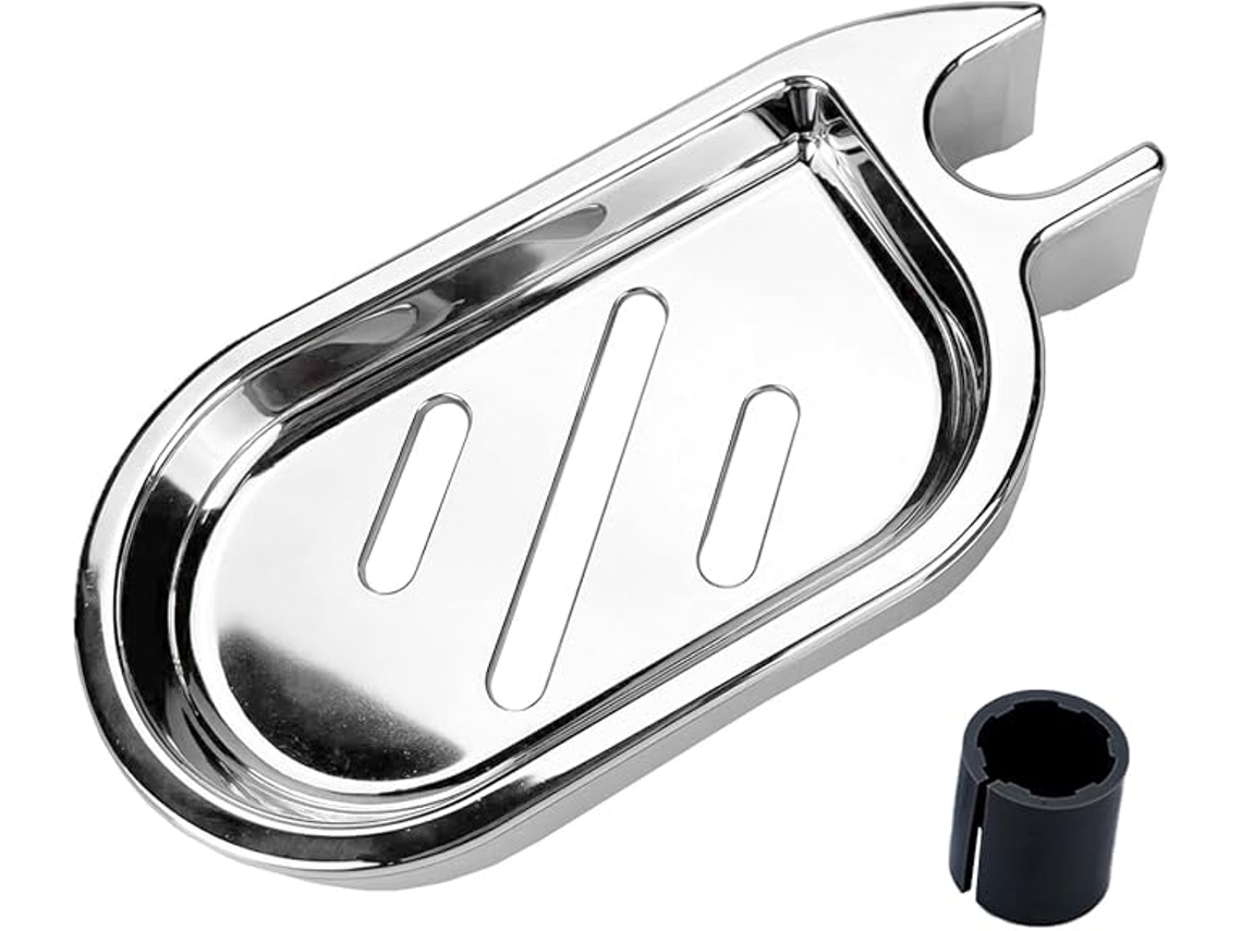 Jabonera para barra de ducha, jabonera, jabonera para baño, escurridor de baño. Jortmrd