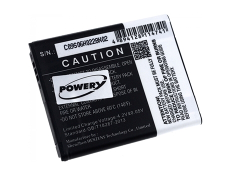 Batería POWERY para Texas Instruments calculadora gráfica 3.7L12005SPA
