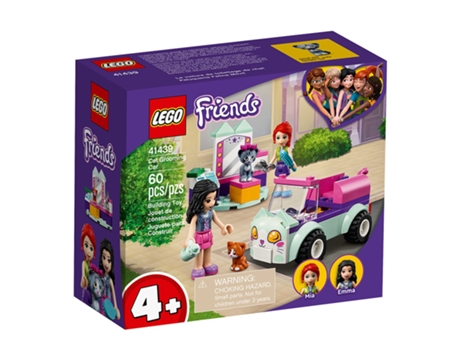 LEGO Friends: Peluquería Móvil Para Gatos (Edad Mínima: ‍4 - 60 Piezas)
