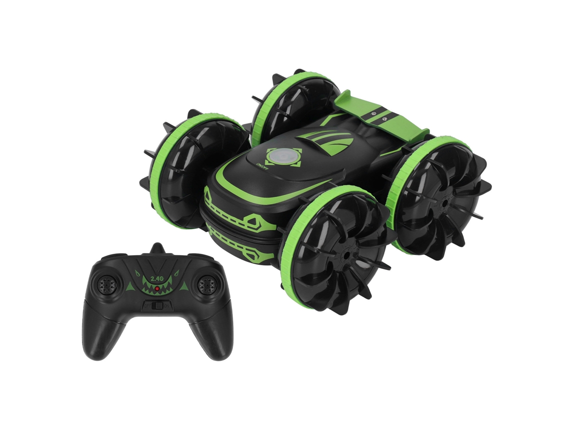 Coche Teledirigido Anfibio 4x4 De 2,4 Ghz Con Rotación De 360°, Recargable Para Niños.