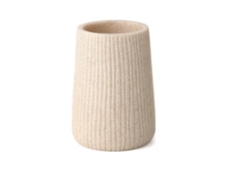 Jarrón Portacepillo Beige TATAY