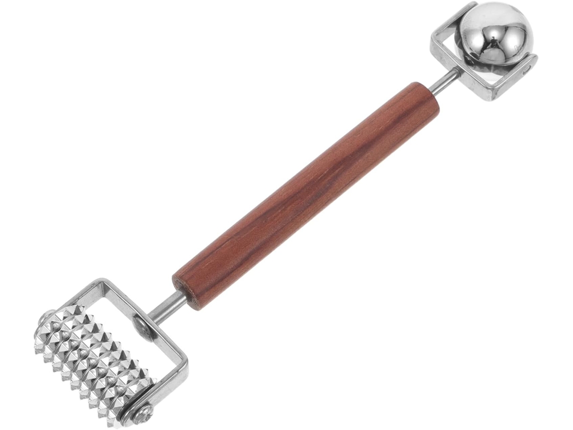Bâtonny A Rouleau De Massage Facial Doble Tête 3d Pour Visage Y Contour Des Yeux Outil Gua Sha