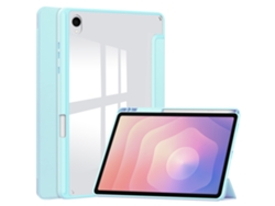 Esta funda protectora triple de acrílico con compartimento para bolígrafo es adecuada para la tableta Tab S11 2025 de 11 pulgadas, color azul Ushion (sm X730/736).