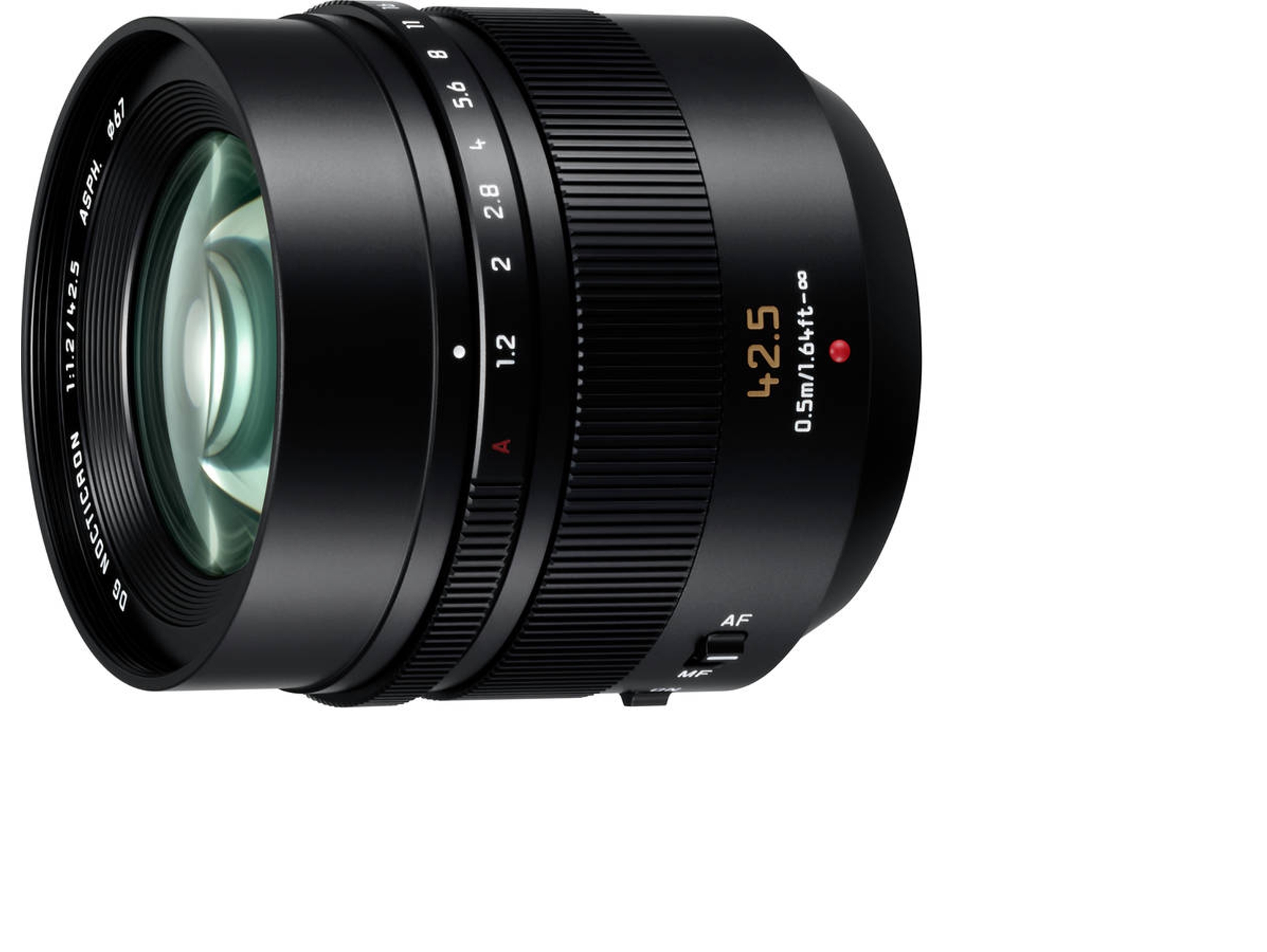 Obiettivo Panasonic Lumix G 42.5mm F/1.7 - Stabilizzato, Filtro 37mm, Compatibile Con Mirrorless