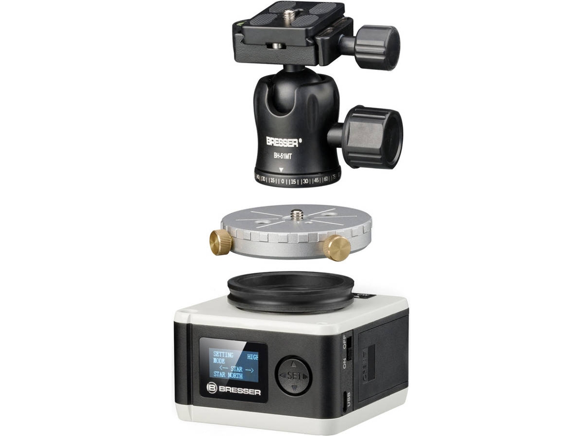 Montaje para telescopios BRESSER Montaje StarTracker PM-100 para Astrofotografia