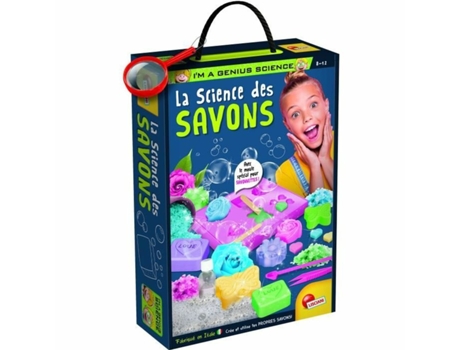 Juego de Ciencia LISCIANI GIOCHI The science of personalized soaps (FR)