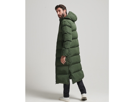 Abrigo para Hombre SUPERDRY (M - Poliéster - Multicolor)