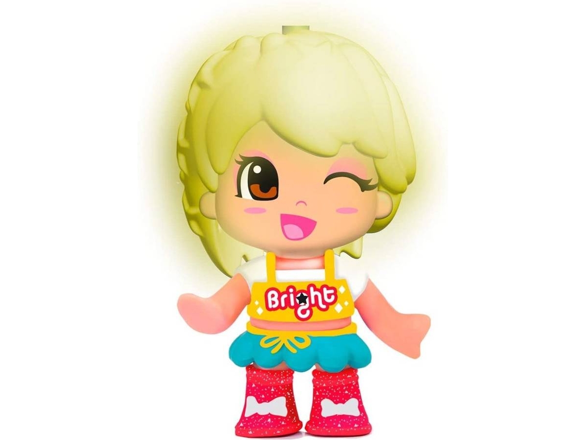 Muñeca FAMOSA Pinypon - Figura Bright Colores Magicos