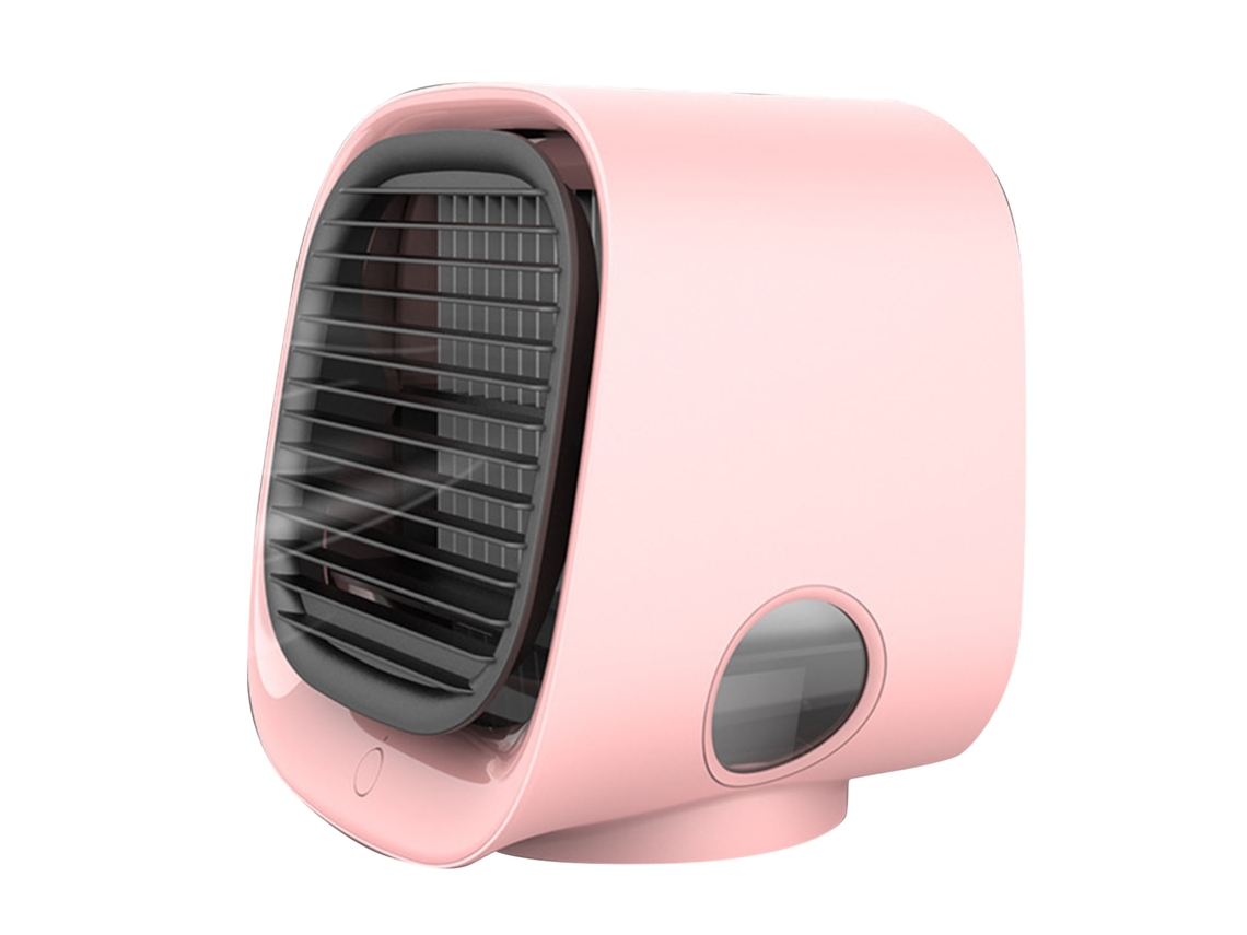 Mini Ventilador Portátil Recargable Por Usb Para Refrigeración De Escritorio - Rosa