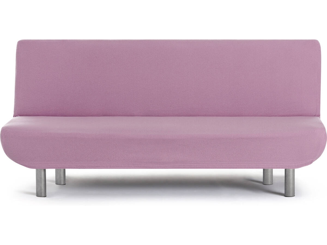 Funda de Sofá Clic Clac 3 Plazas EYSA Premium Bronx Tejido Multielástico (200 x 140 x 100 cm - Poliéster - Rosa)