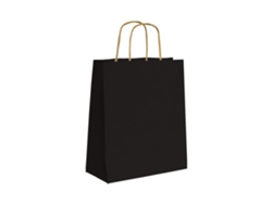 Europrice - Saco Kraft Preto - Mn (27x37x12cm)