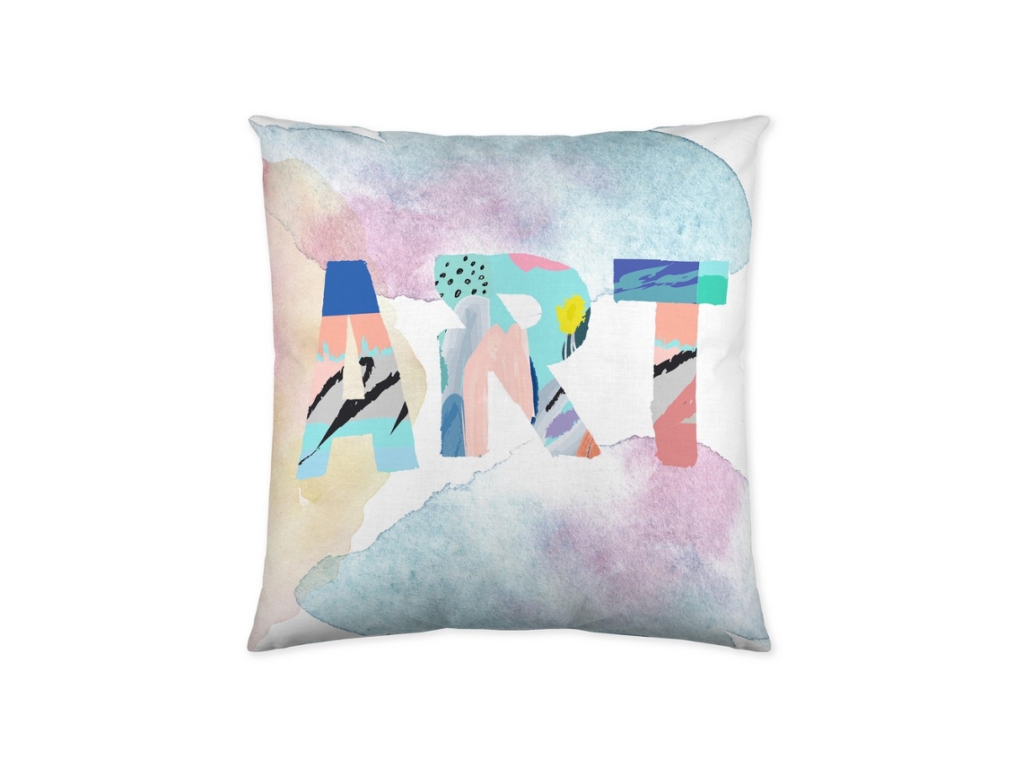 Almohada Decorativa NATURALS Stain (Algodón - 50 x 50 cm)