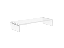 VPMKP - Soporte Ergonómico Para Monitor Homcom, Fabricado En Acrílico Transparente, Para Portátiles, Ordenadores Y Notebooks, 53 X 19 X 9 Cm.