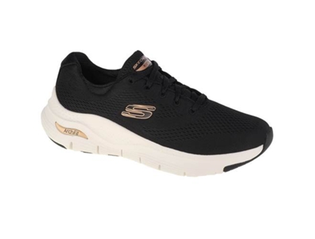 Zapatillas Deportivas SKECHERS Arch Fit Big Appeal (Negro - Material Sintético, Tejido- 39,5)