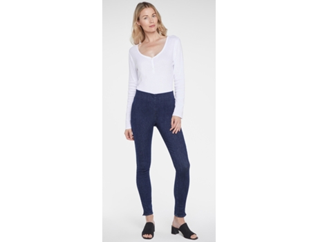 Sper flaco tobillo jeans mediano string denim Clean Genesis NYDJ M
