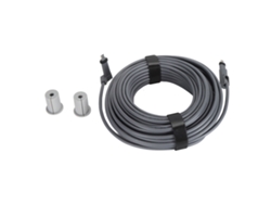 Cable De Repuesto Para Antena Parabólica Rectangular V2 De 1200 Mbps, Resistente Al Agua Ip68, 23 M, Color Gris.