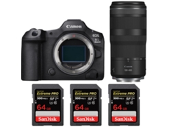 Canon Eos R5 Mark Ii + Rf 100-400mm F/5.6-8 Is Usm + 3 Sandisk 64gb Uhs-ii 300mb/s + Ebook “20 Consejos Para Fotos Que Impactan”