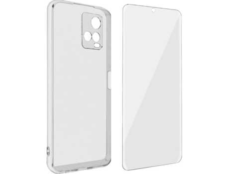 Kit Funda + Protector de Pantalla Vivo Y33s AVIZAR Flexible (Transparente)