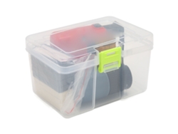 Sello de fecha de secado rápido, autoentintable, no tóxico, ABS transparente, impresión personalizada, para el hogar y la oficina.