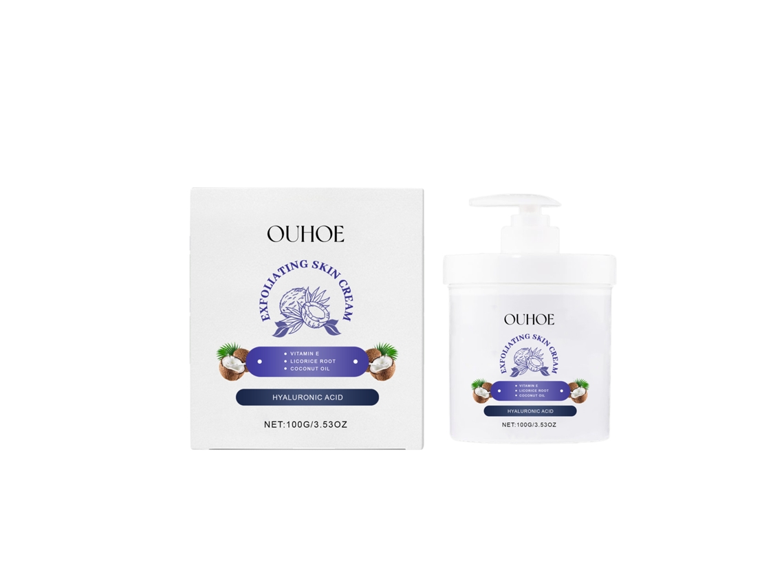 Crema de coco para fortalecer y nutrir el cabello sano.