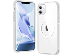 Capa magnética transparente duradera y protectora para iPhone 11 AEUZWR