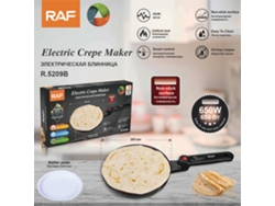 (negro) Máquina De Crêpes Eurocracker - Cracker Primavera - Multifuncional - Caldera Para Panqueques Para El Hogar - Electric Cake Bell