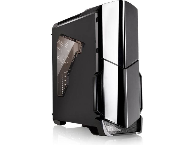 Caja PC THERMALTAKE Versa N21 (ATX Mid Tower - Negro)