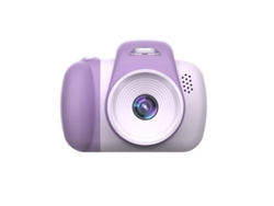 Cámara compacta Mini Recargable para Niños 32GB,Morado