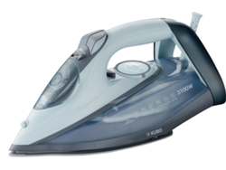 Plancha de Vapor KUBO KBSI7509 (Golpe de Vapor 240g/min - Suela Cerámica - 3100W)
