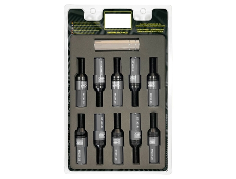 Kit de tornillos OMP OMPS09971202 28 mm Plata M12 x 1,25