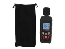 Medidor De Decibelios Digital Portátil De 30-130 Dba Con Pantalla Grande Y Precisión De ±1,5 Db.
