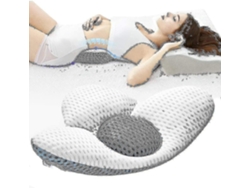 Rebe-almohada Lumbar Ajustable Para Dormir Soporte Ergonómico Alivio De Dolor Respirable Multifunción
