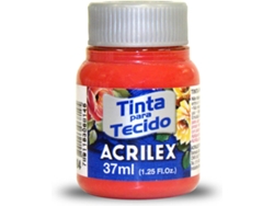 Tinta de Tela Mate Acrilex Rojo (04140/984 37ml)