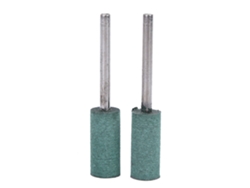Paquete De 100 Brocas De Pulido De 3 Mm Con Cabeza De Goma Verde Y Brocas Cilíndricas De 8 Mm Para Lijadoras.