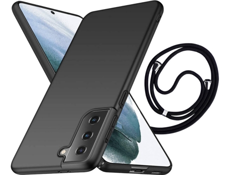 Funda Samsung S21 FE Turtleshell con Cordon Negro