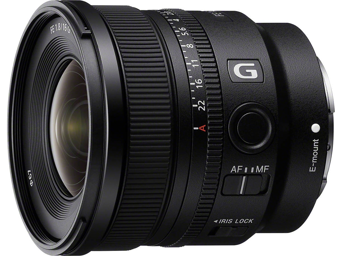 Objetivo SONY FE 16MM F1.8 G (Encaje: Sony FE - Apertura: f/1.8 a f/22)