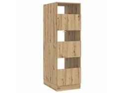 Vidaxl Armario De Lavandería Roble Artesanal Madera De Ingeniería