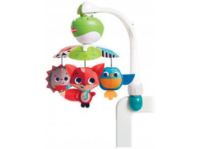 Tiny Love Takealong mobile carrousel cuna y movil coche 2 en 1 acople universal 30 minutos de 5 melodías meadow days carrusel musical multicolor