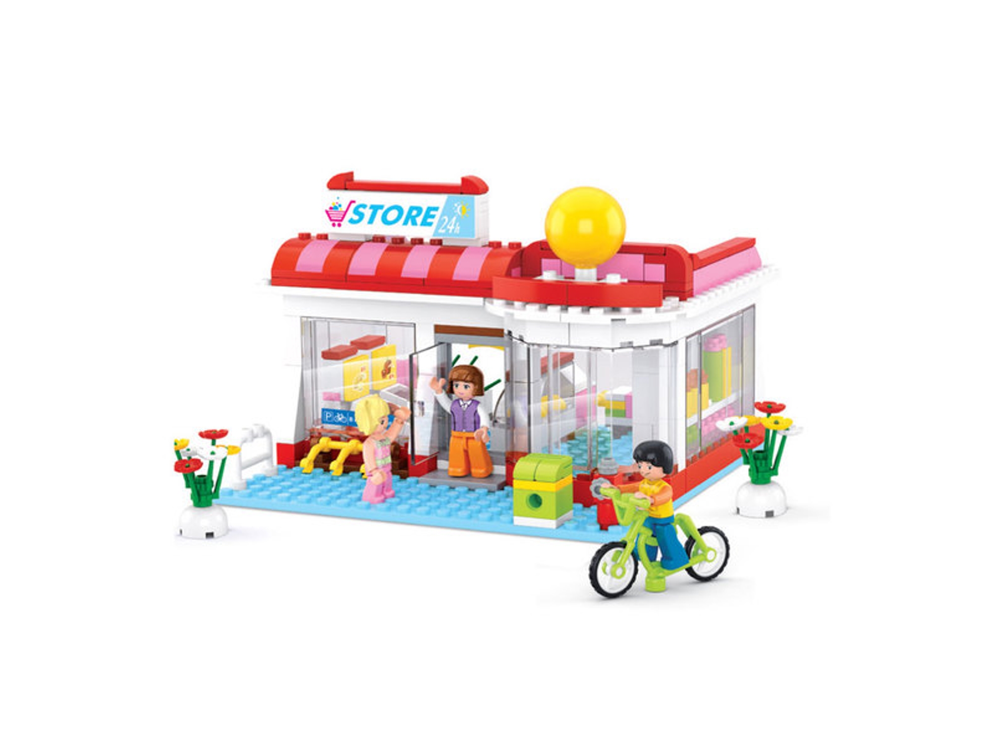 Construcción SLUBAN Girls Dream - Supermercado (Edad Mínima: 6 - 289 Piezas)