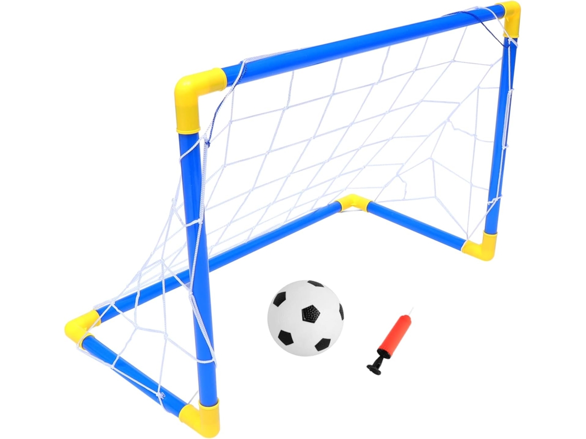 Portería De Fútbol Portátil Para Armar, Para Niños Y Niñas, Plegable, Hecha De Material Ecológico,...