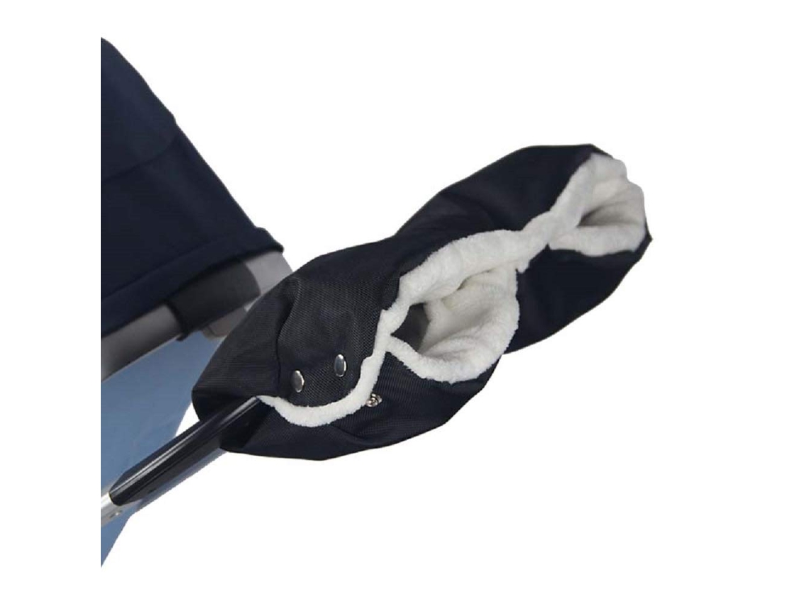 JILLIOPER Guantes para cochecito, calzado amplio para pies hinchados, guantes gruesos y cálidos para paseos invernales, puntera extra ancha con alivio para piel