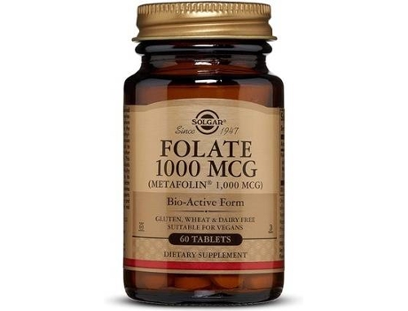 Té SOLGAR Folato (60 tabletes)