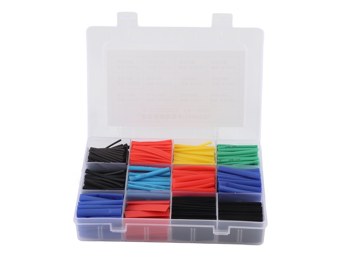 2026-as-kit Tubo termorretráctil 2:1 750 piezas Mangueras eléctricas para cableado